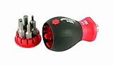 Wiha 38057 Stubby Bit Holder Set, Metric Hex [並行輸入品]