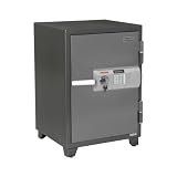 First Alert 2190DF 2 Hour Steel Fire Safe with Digital Lock, 2.0 Cubic Feet, Gray