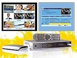 Auvisio Digitaler Satelliten-Receiver PX-1131 (HDMI, USB-Recorder) silber