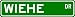 WIEHE Street Sign ~ Personalized Family Lastname Sign ~ Gameroom, Basement, Garage Sign Novelty** ALUMINUM METAL
