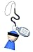 A Di Alessi Mr Chin Cell Phone Charm, Blue (asg88 Az)