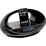 iLive iC638B Clock Radio with Docking Station for iPod (Black)