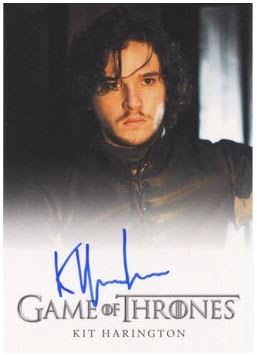 Game of Thrones Season Two 2 Autograph Card Kit Harington