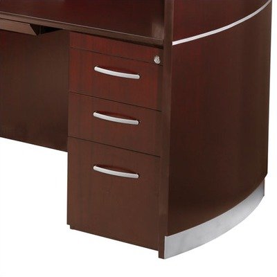 Napoli 3 Drawer File Pedestal
