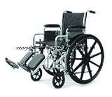 >std whlchr 18x16 swgay ftrt bk. Standard DX Wheelchair