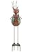 Garden Stake 3D Metal Outdoor Decor Christmas Rudolph (37H) (A384) by Regal Gift