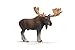 Schleich Moose Bull Toy Figure