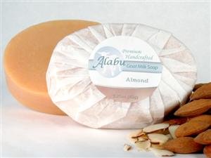 Alabu - Almond Essential Oil Goat Milk Soap (Handmade Soap)
