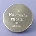 Panasonic Battery CR1632 3V 3 Volt Lithium Coin Size Battery