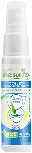 Natural Toilet Deodorizer Spray, Natural Antiperspirant, Portable Size, Toilet Odor Spray, Toilet Deodorant Spray, Ocean Breeze Formula