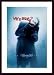 Batman: The Dark Knight - The Joker Why so Serious? by unknown 24.00X36.00 Framed with Black Wood Frame