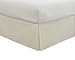 Fresh Ideas Classic 14” Drop Length, Pleated Styling Bedding Tailored Bedskirt, King, Ivory, FRE20114IVOR04