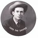 Luke the Drifter - Hank Williams Pin