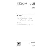 ISO 7176-21:2003, Wheelchairs - Part 21: Requirements and test methods for electromagnetic compatibility of electrically powered wheelchairs and motorized scooters