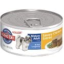 Hill's Science Diet Canine Mature Adult 7+ Savory Chicken Entree Canned Dog Food