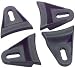Penn-Elcom G0727/NO Speaker Clamp Only 4 Pcs.