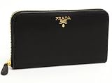 「PRADA(プラダ)1M0506 SAFFIANO COLOR NERO ラウンドファスナー長財布」の画像
