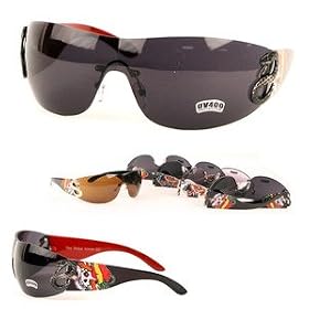 Skull Head Tattoo Sunglasses - Skull Designs Shades