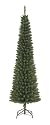 Festive&nbsp;Green Space Saver Pencil Artificial Tree, 6.5 Ft