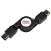 LINDY Retractable FireWire Cable, 6 Pin to 6 Pin, 80cm