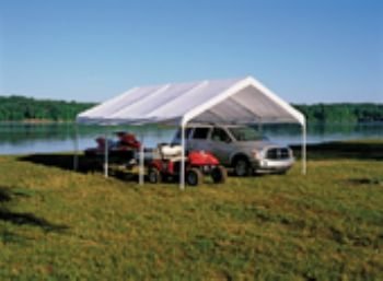 18 X 20 / 2 COMMERCIAL VALANCED CANOPY