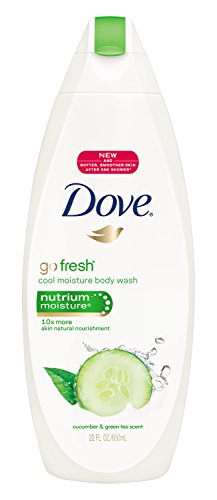 Dove Go Fresh Body Wash, Cucumber & Green Tea Scent, 22 Fl Oz