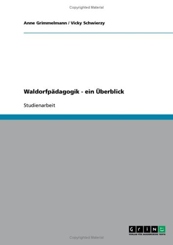 Waldorfp�dagogik - ein �berblick