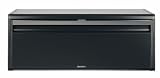 Brabantia Fall Front Bread Bin, Matt Black