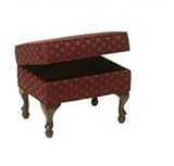 Risedale ottoman, color: canernet
