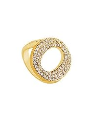 Diamond O Ring 14K Yellow Gold - 0.50 CT Diamonds