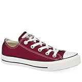 Converse All Star Oxford Burgandy - 3 Uk - Burgundy - Fabric