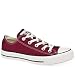 Converse All Star Oxford Burgandy - 3 Uk - Burgundy - Fabric