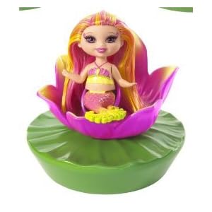 Mattel Barbie Flower Shower Mermaid Pink (Open Lotus Pink) by Mattel