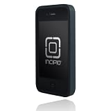 Incipio iPhone 4/4S NGP Semi-Rigid Soft Shell Case - 1 Pack - Retail Packaging - Matte Gunmetal