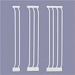 White Extra-Tall Gate Image of White Extra-Tall Gate