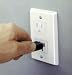 Safe Plate Outlet Cover, Decora Style Colors: White