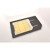 NEW DESIGN - MICRO SIM CARD ADAPTER CONVERTOR ** NO STICKER NEEDED ** (FOR CONVERTING iPHONE 4 4S iPAD iPAD2 MICRO SIMS TO STANDARD SIZE) - CLICK-IN TECHNOLOGY