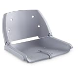 Polymer Boat Seat Gray