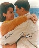Annette Funicello & Frankie Avalon autographed photo (Beach Party Movies)