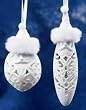Club Pack Of 12 Santa Claus Head Jingle Bell Christmas Ornaments #21526