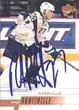Randy Robitaille, Nashville Predators, 2000 Upper Deck Autographed Card