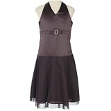 Rare Editions Childrens Boutique Girls Elegant Black Special Occasion Dress 7-16