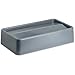 Genuine Joe Space-Saving Slim Container Swing Lid, Gray, 1 Count