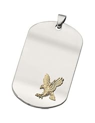 10K STEEL EAGLE DOG TAG BALE
