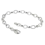SilverDream - Charm Bracelet Femme - Argent 925 - chaine pour les charmes - taille 20cm - FC0103