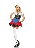 Sexy St. Pauli Girl German Beer Maiden Fraulein Girl Halloween Costume