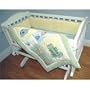 Kids Line Leap Froggie 3 Piece Cradle Set