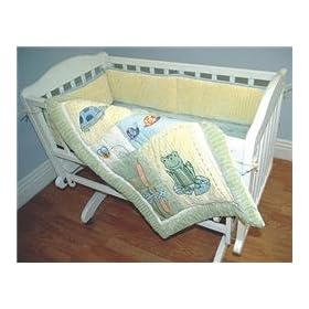 Kids Line Leap Froggie 3 Piece Cradle Set