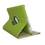 Produkt-Bild: Manna iPad3 Case 360 Grad Drehbar in Gr&uuml;n | Drehbares Ultra Flaches iPad 3 Etui mit Stand-, Arbeits- und Pr&auml;sentationsfunktion (horizontal und vertikal) | inkl. Hebron Camera Connection Kit und SmartPencil gratis