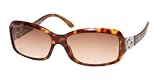 Authentic Bvlgari BV 8021B 851/13 Dark Havana Brown Gradient Swaroski Rhinestone Sunglasses